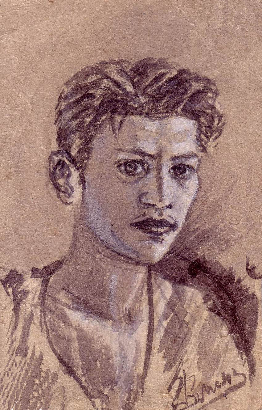 Клинге Анатолий Александрович. Автопортрет, 1933 год
